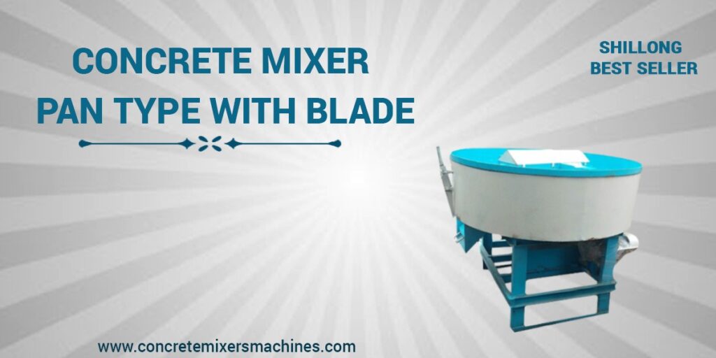 concrete mixer pan type 2