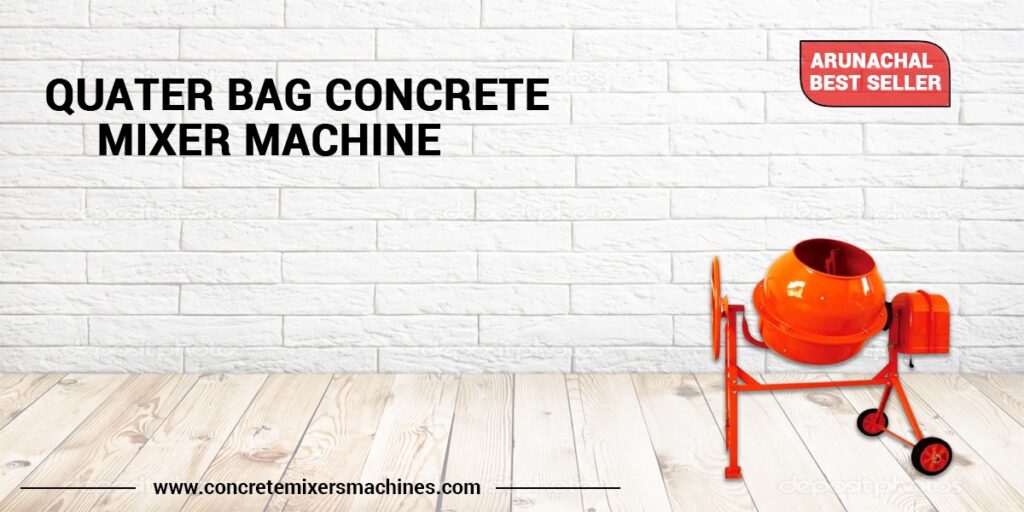 quater bag cement mixer