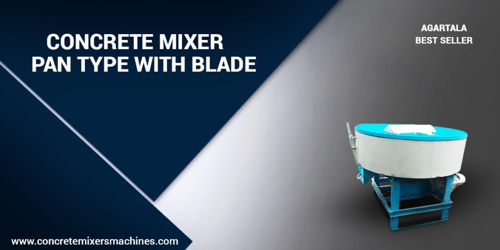 pan concrete mixer machine